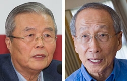 윤여준-김종인 '박근혜 시대' 두고 설전 