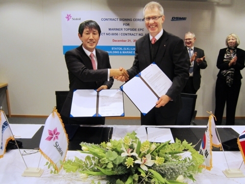 대우조선해양, 고정식 플랫폼 수주로 업계 최초 수주목표 초과 달성