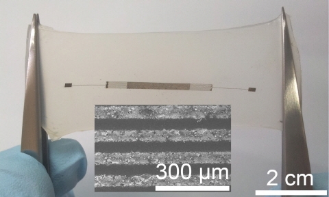 “잡아당길 수 있는 회로의 인쇄가능성 열어”