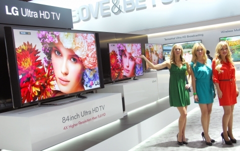 LG전자, 2013 CES서 ‘고화질’과 ‘스마트’로 도전장