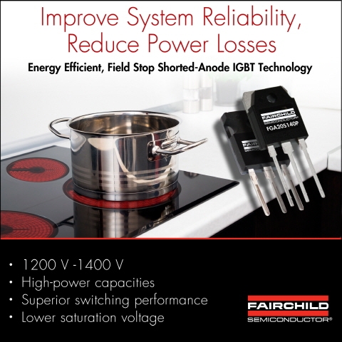 페어차일드 반도체 ‘단락 애노드 IGBT’ 뛰어난 스위칭 성능