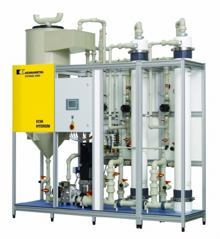 케나메탈 익스트루드 혼, 애드온 전해질 세척장치 발표