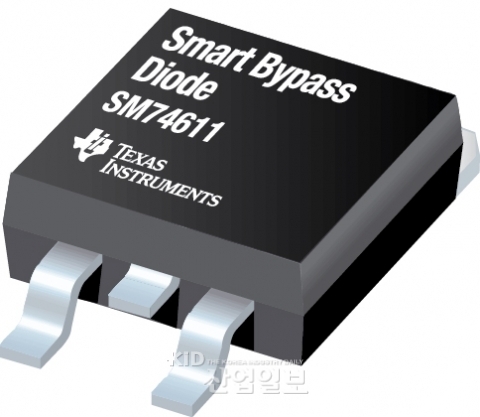 TI, 업계 최저전력을 소비하는 스마트 바이패스 다이오드 출시