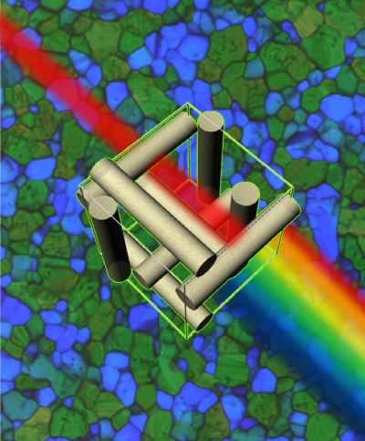 하나의 소자로 다파장 레이저 발생시키는 액정레이저 개발 