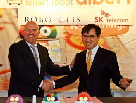 스마트로봇 '알버트' 수출 길 열렸다