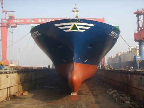 고속형 선박을 저속형 에코 선박으로 개조