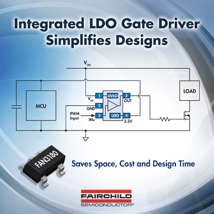 페어차일드, 로우 사이드 게이트 드라이버 출시