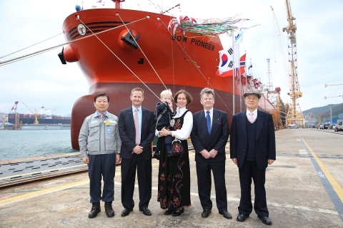 대우조선해양 첫 호선, 30년만의 화려한 부활