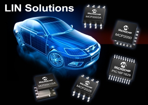 마이크로칩, LIN 2.1/SAE J2602-2 포트폴리오 확장