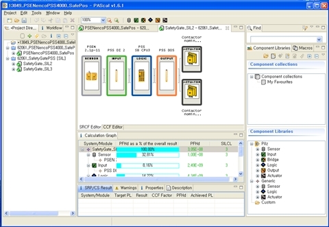 필츠, EN ISO 13849-1 PL 계산 위한 소프트웨어 공급