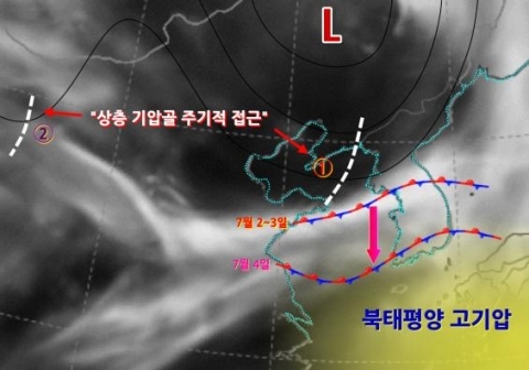 2일 장마전선 활성화