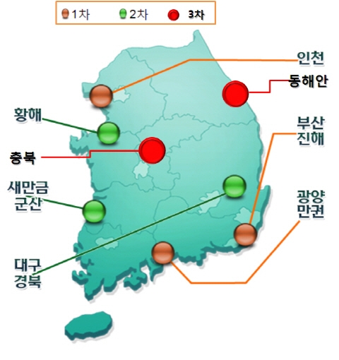 총 82조 원 투입, 2022년까지 경제자유구역 개발 완료
