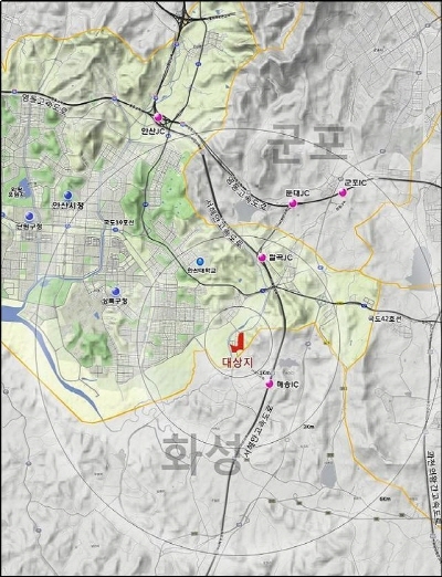 안산팔곡산업단지 조성부지 개발제한구역 해제