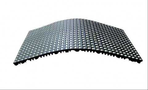 디스플레이허브, 휘는 LED 전광판 출시