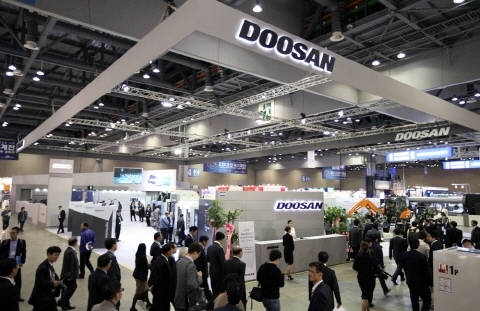 두산인프라코어, ‘2013 한국산업대전’에 6개 협력사와 통합 부스 설치