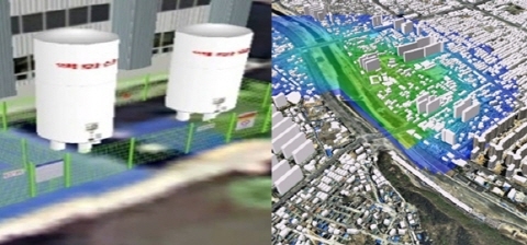 구미산단 화학물질 취급시설 3차원 입체지도화