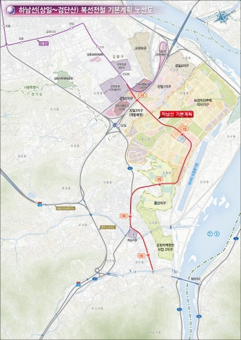 상일~검단산 광역철도 건설사업 본격화