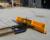 미두산업, 경량 지게차 제설기 호평