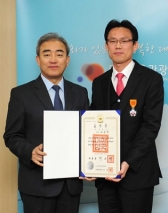 비엠디, 평창동계스페셜올림픽 체육포장 받아