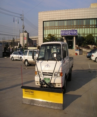 두빛플러스, 한국지형에 강한 차량용 제설기 공급