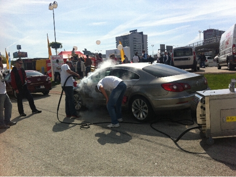 세븐카워시코리아, 더블 건 스팀세척기 ‘인기’