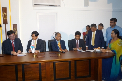 한전-스리랑카 정부 간 전력사업 협력 강화 협약 체결