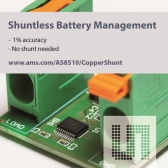 ams, 비용절감형 無저항 전류 감지 솔루션 출시