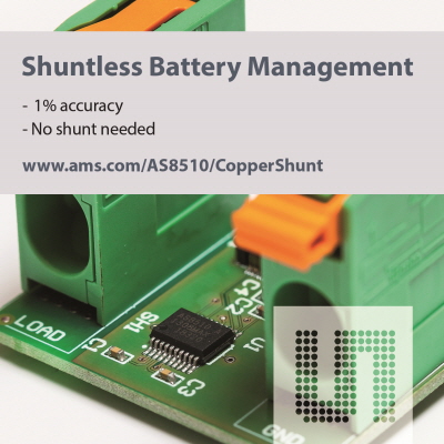 ams, 비용절감형 無저항 전류 감지 솔루션 출시