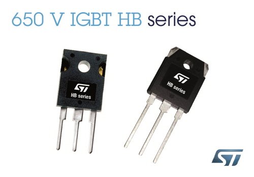 ST마이크로일렉트로닉스, 650V IGBT HB 시리즈