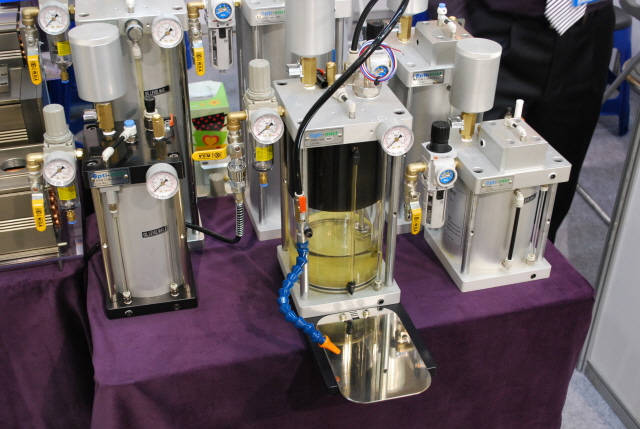 [심토스 2014 현장스케치] 세현하이테크, MQL가공방식의 옵티미스트 ‘호평’