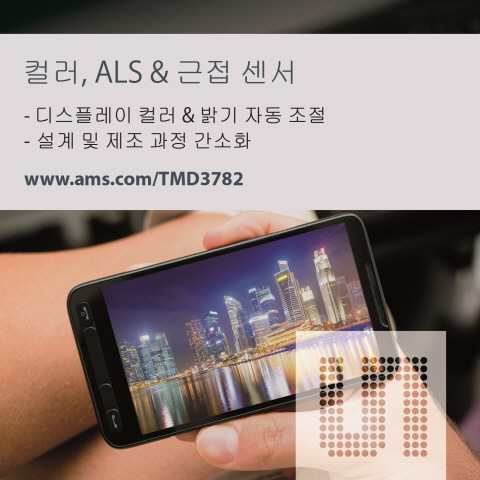 ams, 고집적 컬러 센서모듈 출시