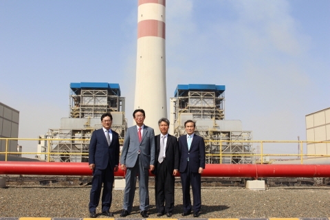 한전, 25억불 규모 사우디아라비아 중유화력발전소 준공