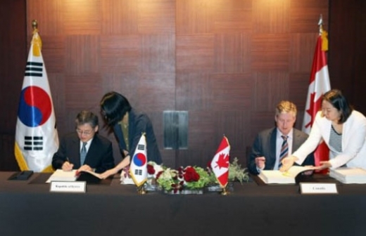 한·캐나다 FTA 가서명…자동차 수출 ‘날개’