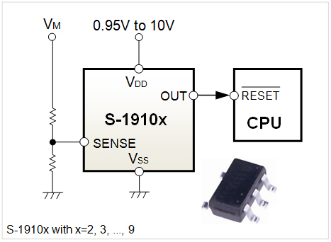 세이코 인스트루먼츠, 새로운 차량용 전압 검출기 출시