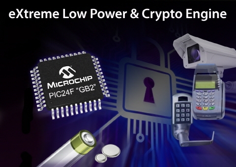 마이크로칩, 초저전력 PIC&reg; 마이크로컨트롤러 포트폴리오 확장