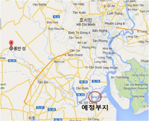 베트남 롱안성 민자발전 사업 승인 획득