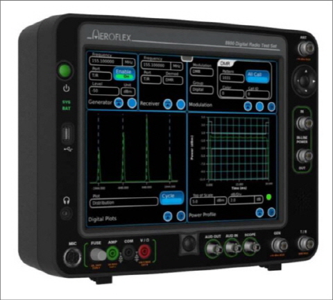 에어로플렉스, 아날로그 및 디지털 무전기 테스트 세트 8800 출시