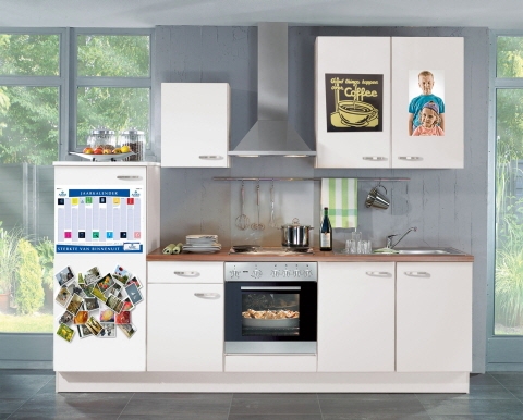 랑세스 레바멜트 고무, 포토스티커 용지에 적용