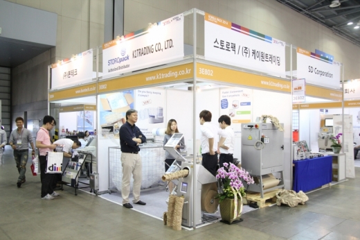 [코리아팩 2014 현장스케치] (주)케이원트레이딩, 특허기술 적용한 완충 포장재 선보여