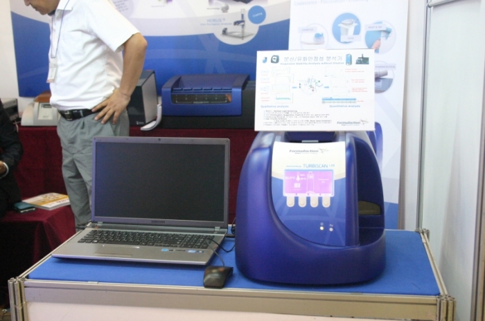 [코리아팩 2014 현장스케치] 린온테크, 우수한 프랑스 분석장비 선보여