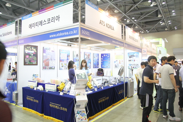 [코리아팩 2014 현장스케치] 에이티에스코리아, Speed Senser 적용 에어샘플러