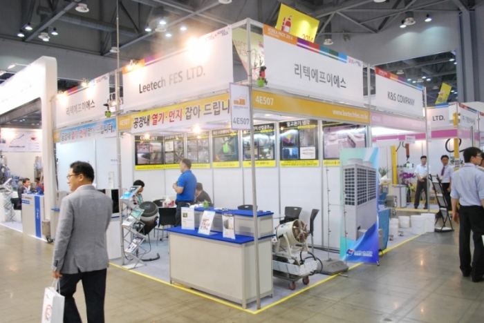 [코리아팩 2014 현장스케치] 리텍에프이에스, '아키미스트' 최적의 작업공조 제공