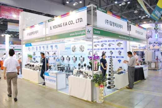 [코리아팩 2014 현장스케치] 일영에프에이, 다이캐스팅 방식 공압식 엑츄에이타 자체생산