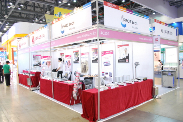 [코리아팩 2014 현장스케치] 오하우스코리아, 산업용 전자저울 선보여