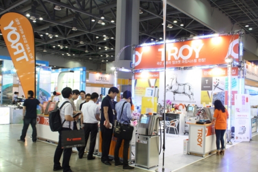 [코리아팩 2014 현장스케치] 트로이, 최상급 마킹기 TROY T8 선보여
