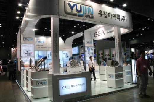 [코리아팩 2014 현장스케치] 유진하이텍, 식품, 화학, 제약 분야 각종 장비 전문