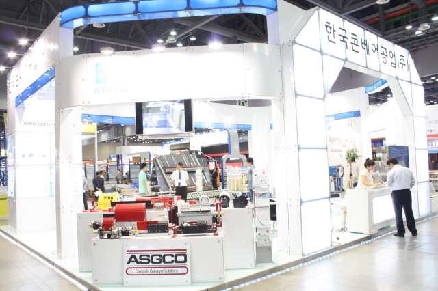 [코리아팩 2014 현장스케치] 한국콘베어공업, 고효율 AGV & LGV System