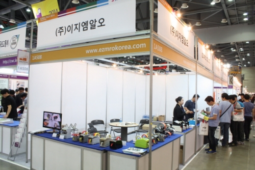 [코리아팩 2014 현장스케치] ㈜이지엠알오, 편의성 강조한 자동 테이프 커터