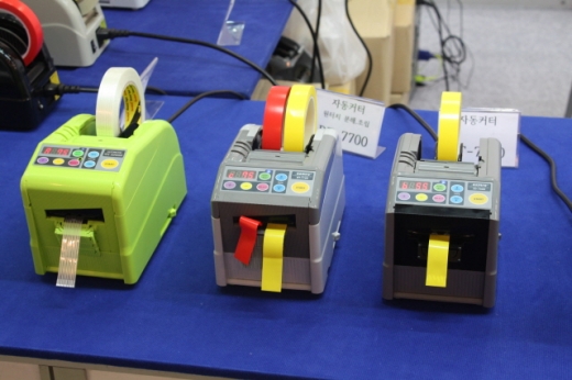 [코리아팩 2014 현장스케치] ㈜이지엠알오, 편의성 강조한 자동 테이프 커터