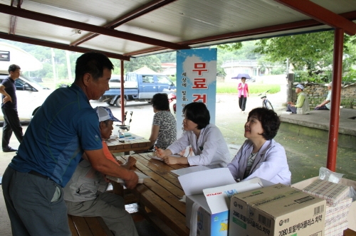 한전, 밀양 송전탑 경과지 마을 의료서비스 제공